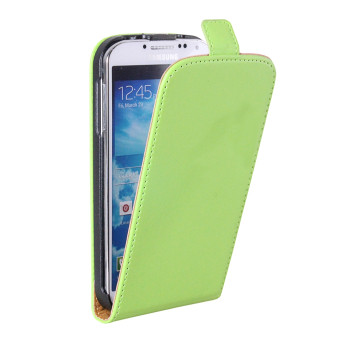 Flip Case für Samsung Galaxy I9500 S4 grün ultra slim
