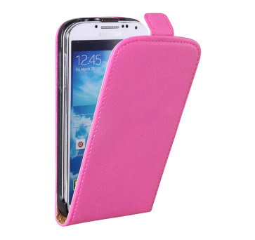 Flip Case für Samsung Galaxy I9500 S4 pink ultra slim