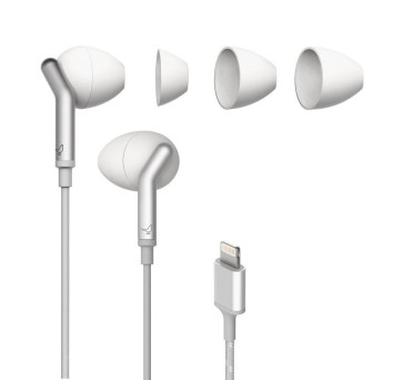 Q Adapt In-Ear Headset Lightning Cloudy White