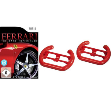 Bundle Wii Ferrari The Race Experience Deluxe + 2x Lenkrad
