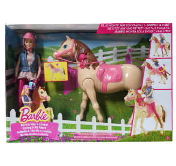 Barbie Reitpferd Set