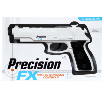 Precision FX Pistol mit integriertem Nunchuk für Wii