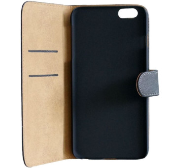 Diary Case Tasche Schwarz für Apple iPhone 6 Plus/6S Plus