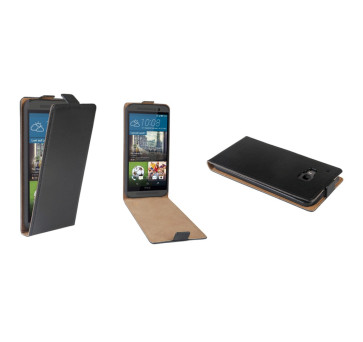 Flip Case für HTC One M9 schwarz ultra slim