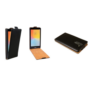 Flip Case für LG L Bello D331 / L80+ / Dual D335 schwarz ultra slim