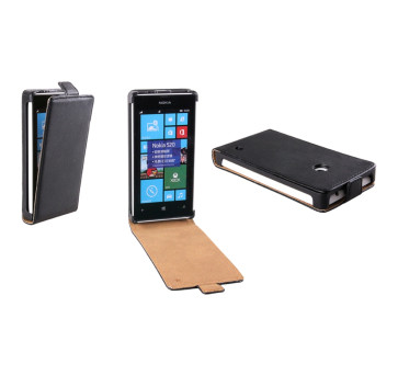 Flip Case für Nokia Lumia 520 schwarz ultra slim