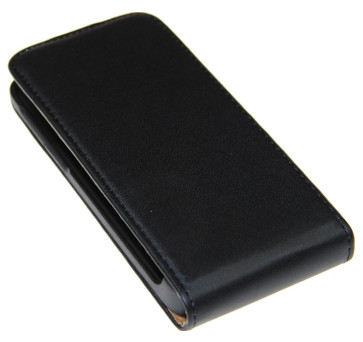 Flip Case für Samsung Galaxy I9190 S4 mini schwarz ultra slim