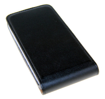 Flip Case für Samsung Galaxy G800 S5 mini schwarz ultra slim
