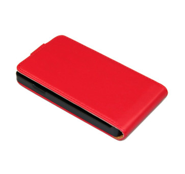 Flip Case für Sony Xperia E rot ultra slim