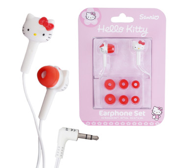 Hello Kitty In-Ear Kopfhörer Set 3,5mm Klinke