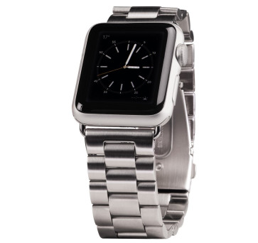 Uhrenarmband Steel Silber für Apple Watch 42mm