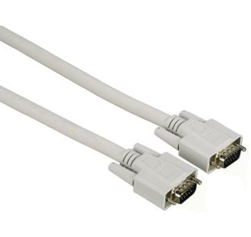 VGA-Kabel 15-pol. 1,8m Grau