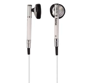 In-Ear PC-Headset HS-70 Stereo Display weiß