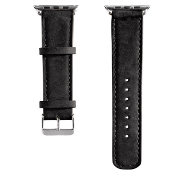 Armband Velour Schwarz für Apple Watch 38mm/40mm