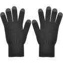 Universal Touchscreen Gloves 5 Finger Tips, black