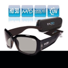 3D Polfilterbrille Women sportlich schwarz/braun