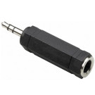 Adapter Klinke Stereo 3,5mm Stecker auf 6,3mm Buchse