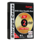 5x Slim DVD-Hüllen für 2 DVDs