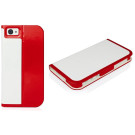 Case + Stand Klappetui rot für Apple iPhone SE/5/5S