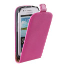 Flip Case für Samsung Galaxy S3 mini dunkel pink ultra slim