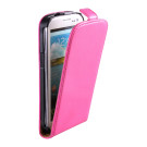 Flip Case für Samsung Galaxy I9300 SIII S3 dunkel pink ultra slim