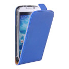Flip Case für Samsung Galaxy I9500 S4 dunkelblau ultra slim