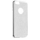 Back Cover Glitter Silber für Apple iPhone 6 Plus/6s Plus