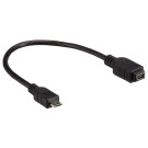 Adapter-Kabel Mini-USB auf MicroUSB 0,2m