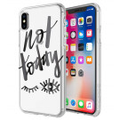 Design Series Cover Not Today für Apple iPhone X/Xs