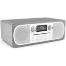 Evoke C-D6 Compact Stereo All-in-One Music-System mit Digitalradio CD Bluetooth Grey Oak