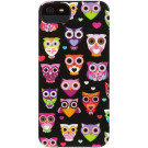 Wise Eyes Owl Schwarz Schutzhülle für Apple iPod Touch 5 6 7 Generation