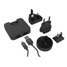 InCharge Home LED 2x USB 4,8A + Lightning-Kabel Black