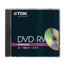 5x Pack DVD-RW Rohlinge Jewel-Case