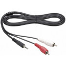Adapter-Kabel Cinch auf 3,5mm Klinke 5m