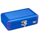 Aluminium Case Koffer Blue für Nintendo 3DS/DSi