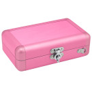 Aluminium Case Koffer Pink für Nintendo 3DS/DSi