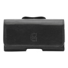 Universal Leder Handy-Tasche Horizontal Club Medium mit Gürtelclip