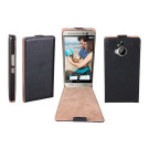 Flip Case für HTC One M9+ Plus schwarz ultra slim