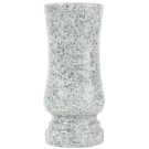 Grab-Vase aus Granit Viscont White mit Abflussloch