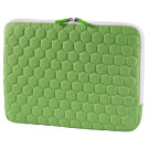 Notebook-Sleeve Hexagon Grün 10" bis 12,4"
