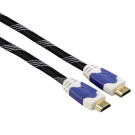 High Speed HDMI-Kabel 1,5m Ethernet Gewebe