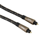 Optisches Kabel 1,5mToslink Metall-Stecker Gewebe