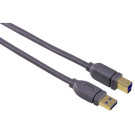 USB 3.0 Kabel 1,8m vergoldet