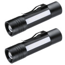 2x LED Multifunktions-Taschenlampe mit Magnet