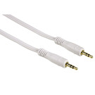 Klinken-Kabel 3,5mm Stecker 2m Weiß