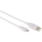 Micro-USB Kabel geschirmt 3m Weiß