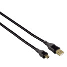 Mini-USB 2.0 Kabel doppelt geschirmt 3m