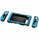 Hardcover 3-teilig Metallic-Blau für Nintendo Switch