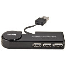 USB 2.0 Hub 1:4 mit Kabel ausziehbar