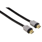 Hama HQ HDMI-Kabel Verbindungskabel 1,5m vergoldet High Speed Anschluss-Kabel